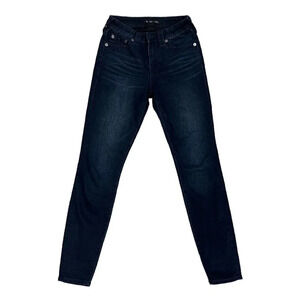 True Religion Mid Rise Super Skinny Halle Jeans 26